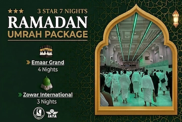 7 Nights 3 Star Ramadan Umrah Package